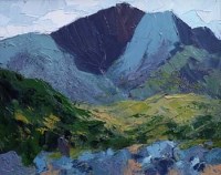 Lot 450 - Gwilym Pritchard, Cadair Idris, oil