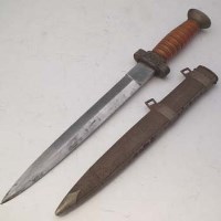Lot 86 - German red cross dagger.