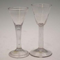 Lot 94 - Two late 18th century glasses.