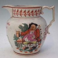 Lot 136 - Farmers Arms jug.