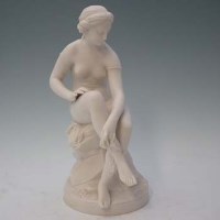 Lot 148 - J.T. Bevington Parian figure.