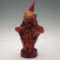 Lot 182 - Crown Ducal Spectria flambe clown.