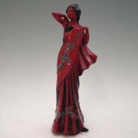 Lot 199 - Royal Doulton flambe Eastern Grace.