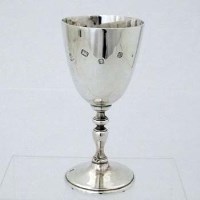 Lot 219 - Silver Goblet