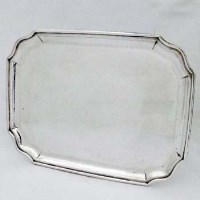 Lot 223 - .800 Silver Tray
