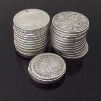 Lot 245 - Collection of Victoria Crowns & other coins