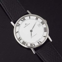 Lot 369 - Jaeger LeCoultre auto date watch.
