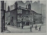 Lot 483 - After L.S. Lowry, Great Ancoats Street, signed limited edition print.