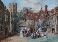 Lot 522 - J. E. Buckley, Catherston, Somerset, watercolour.