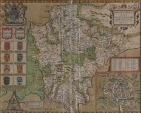 Lot 53 - John Speed Map of Devonshire.