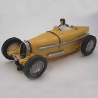 Lot 106 - Scalextric Bugatti Type 59 C70 yellow