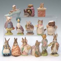 Lot 145 - Fourteen Beswick / Royal Albert figures.