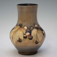 Lot 175 - Moorcroft Leaves and Berries Vase