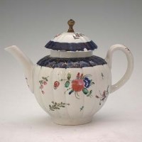 Lot 225 - Christians Liverpool tea pot.