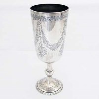 Lot 376 - Victorian Silver Goblet