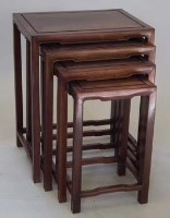 Lot 771 - Nest four tables (Chinese).