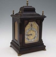 Lot 5 - Bracket clock by W&H.