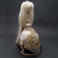 Lot 58 - Modern reproduction horse guard helmet.