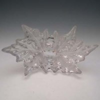 Lot 81 - Lalique leaf bowl.