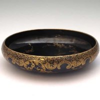 Lot 130 - Royal Doulton blue and gilt Titanian bowl