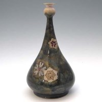 Lot 163 - Doulton Lambeth vase.
