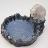 Lot 166 - Royal Doulton Polar Bear ashtray.