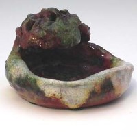 Lot 169 - Royal Doulton Chang sculptural dish   modelled
