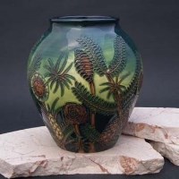 Lot 191 - Moorcroft Amazon Twighlight by Nicola Slamey.