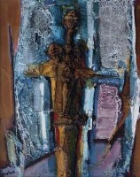 Lot 403 - Tadeusz Was, Drama, mixed media.