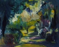 Lot 430 - J.L. Isherwood, Cullompton Lane, Devon, oil.