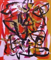Lot 463 - Maurice Cockrill, Secret Heart, oil.