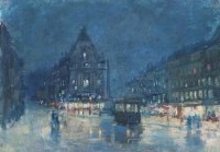 Lot 494 - Continental School, 19th/20th century, Brussels, oil.