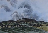 Lot 535 - Reginald Haggar, The Wrekin, watercolour.