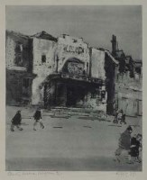 Lot 553 - After Riley, Cromwell Cinema, Salford; County Cinema, Broughton; Langworthy Cinema, Salford and Princes Cinema, Manchester, signed prints (4).