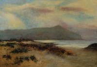 Lot 559 - Daniel Sherrin, Coastal view, oil.