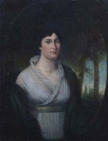 Lot 571 - English School, early 19th century, Female portrait, oil.