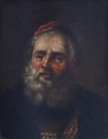 Lot 572 - Follower of Ferdinand Bol, Portrait of an elderly gentleman, oil.