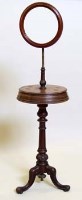 Lot 621 - Victorian mahogany shaving stand