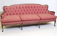 Lot 644 - Louis XV style settee early 20th century