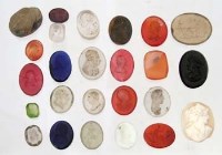 Lot 10 - Collection of grand tour intaglios.