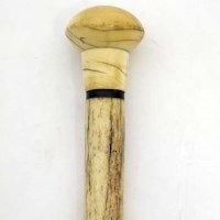 Lot 15 - Narwhal walking cane.