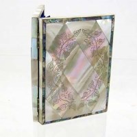 Lot 18 - Mother-of-pearl case.
