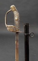 Lot 119 - 1889 pattern Prussian sword
