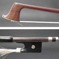 Lot 127 - Violin bow stamped Albert.