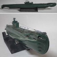 Lot 136 - Romote control J class model submarine.