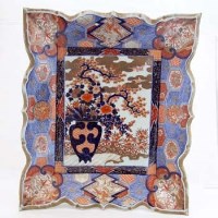 Lot 202 - Imari plaque.
