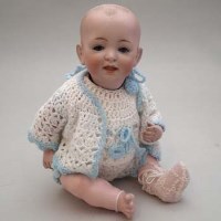 Lot 81 - Kestner character baby doll.