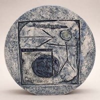 Lot 229 - Troika wheel vase.