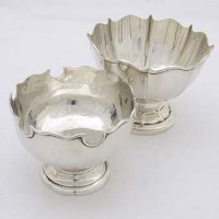 Lot 269 - Two silver bowls.