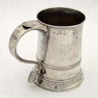 Lot 276 - Silver mug